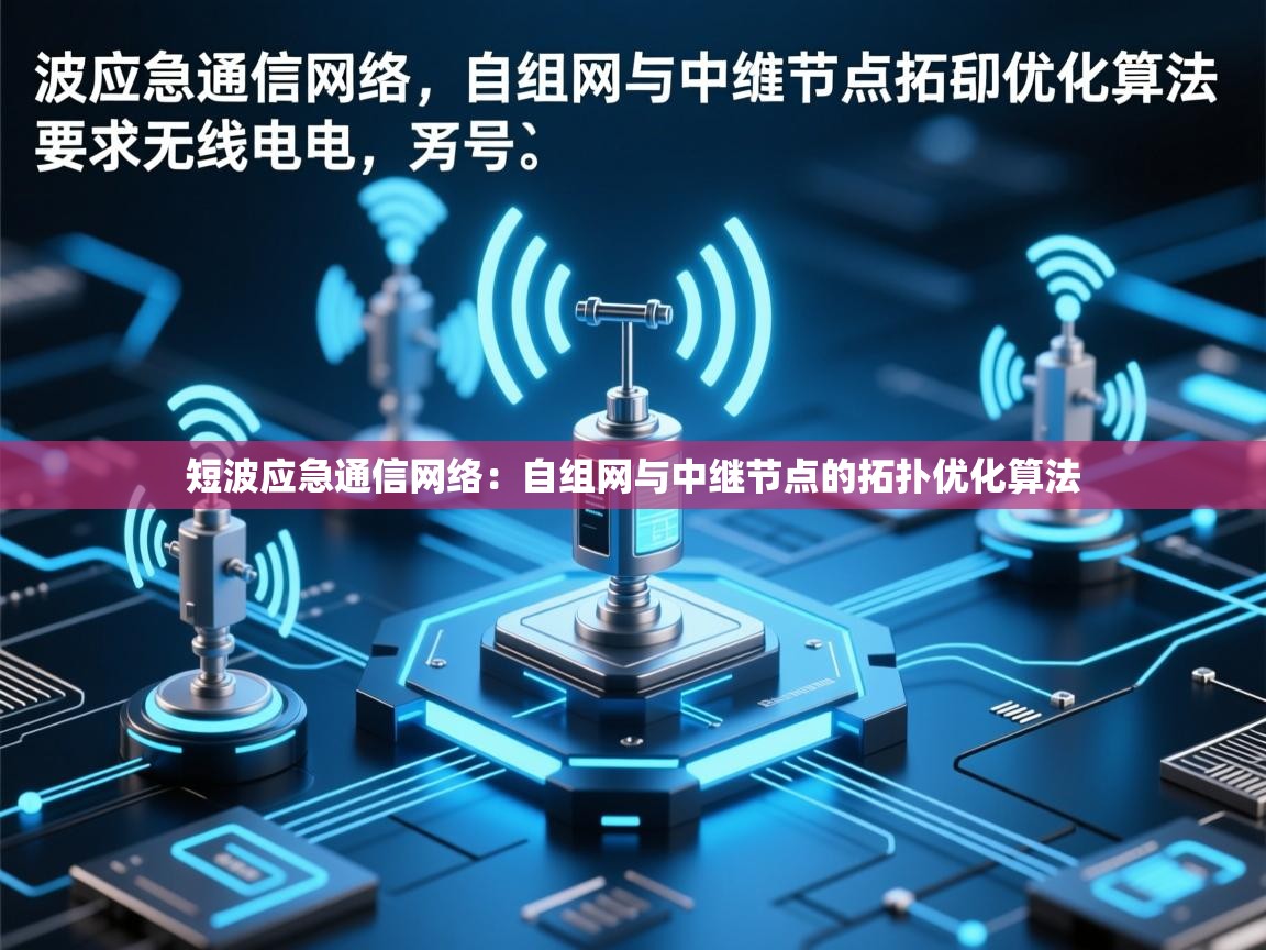 短波应急通信网络：自组网与中继节点的拓扑优化算法