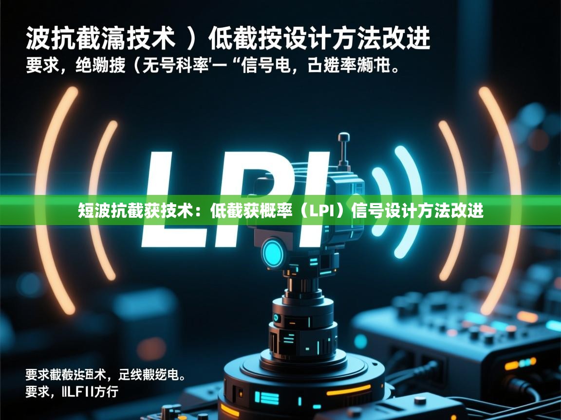 短波抗截获技术：低截获概率（LPI）信号设计方法改进