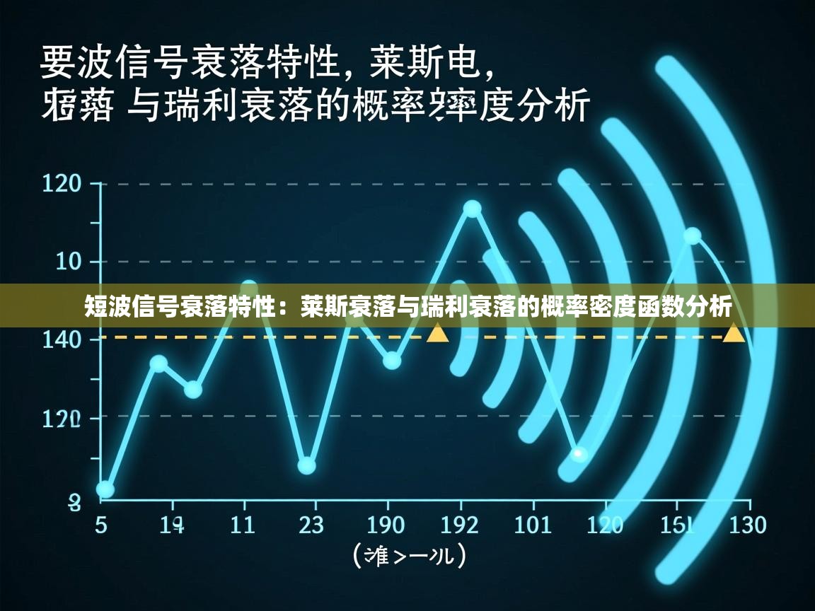 短波信号衰落特性：莱斯衰落与瑞利衰落的概率密度函数分析