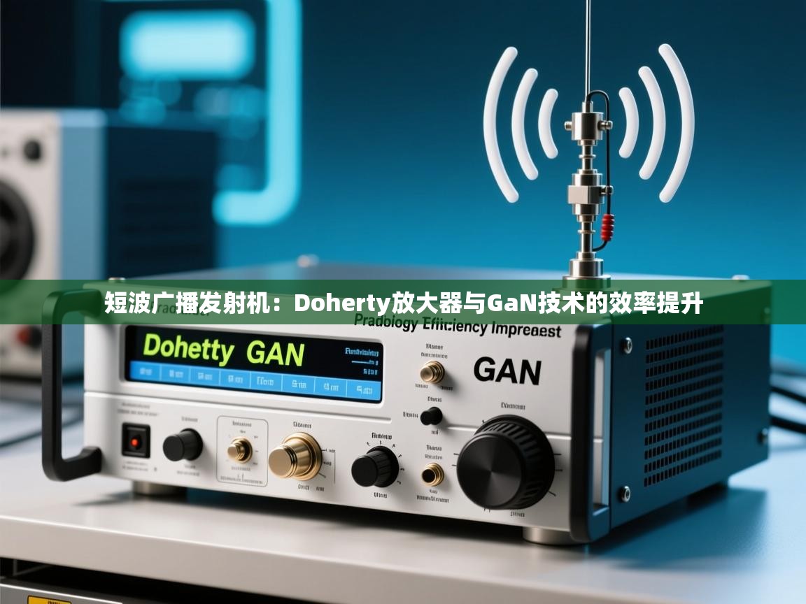 短波广播发射机：Doherty放大器与GaN技术的效率提升