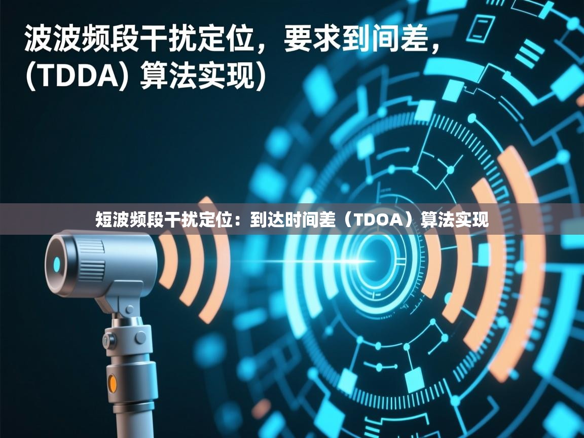 短波频段干扰定位：到达时间差（TDOA）算法实现