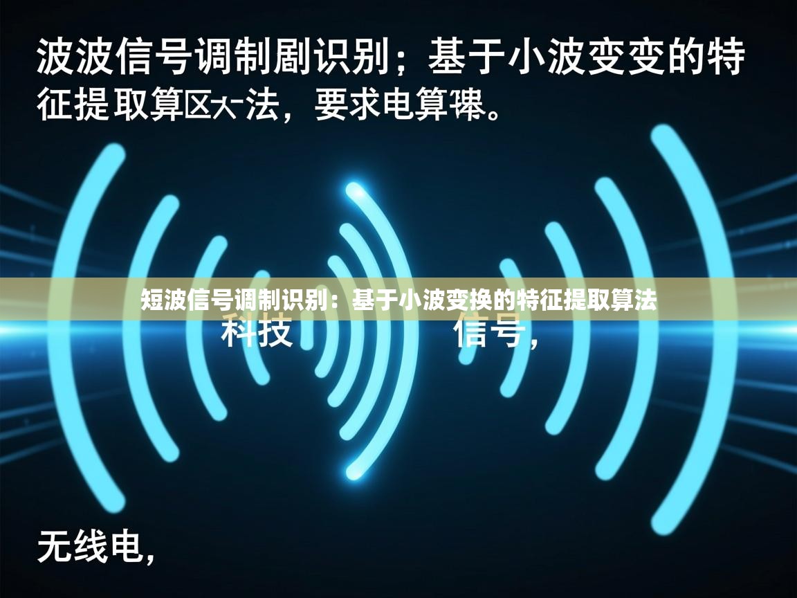 短波信号调制识别：基于小波变换的特征提取算法