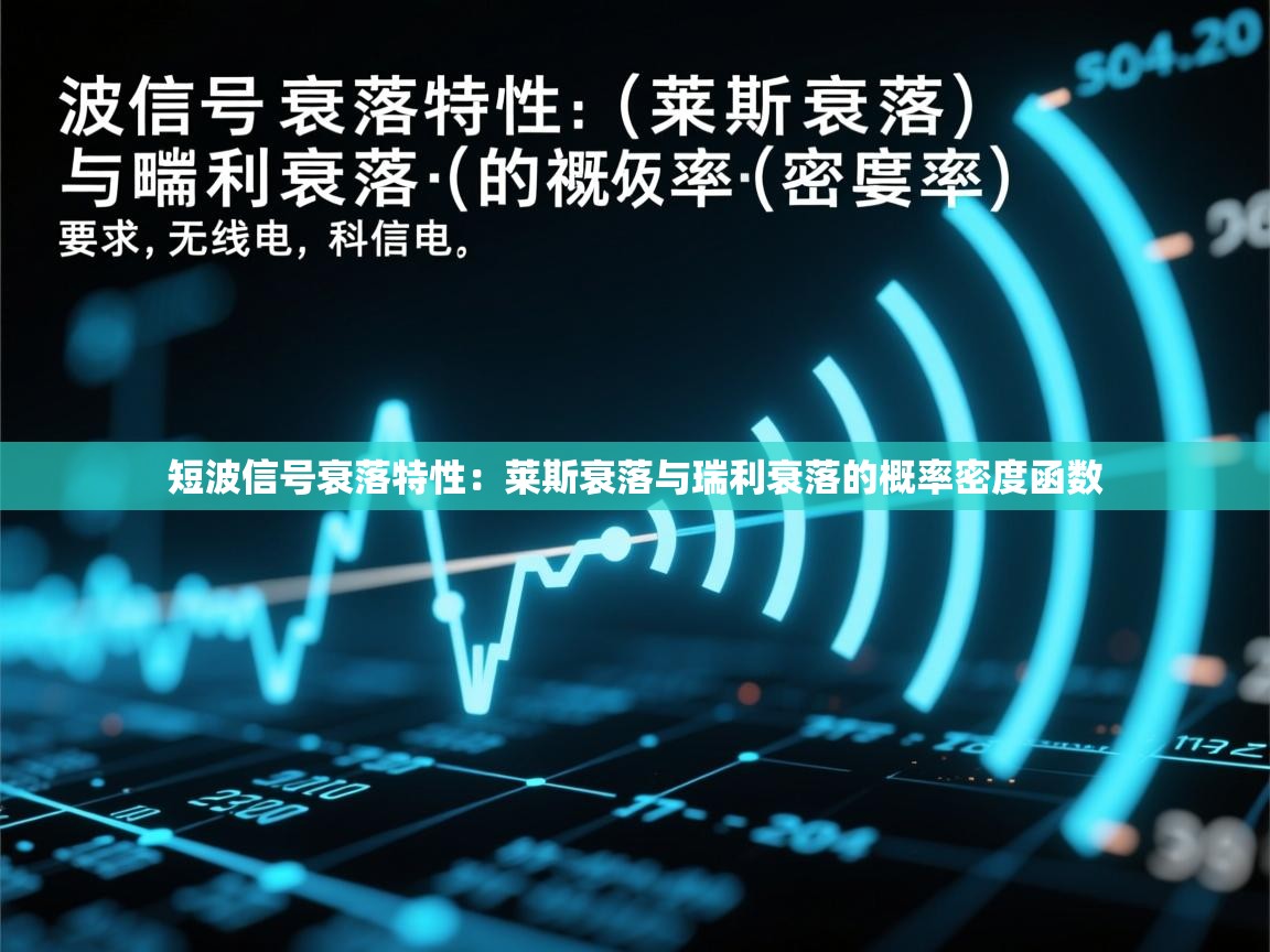 短波信号衰落特性：莱斯衰落与瑞利衰落的概率密度函数