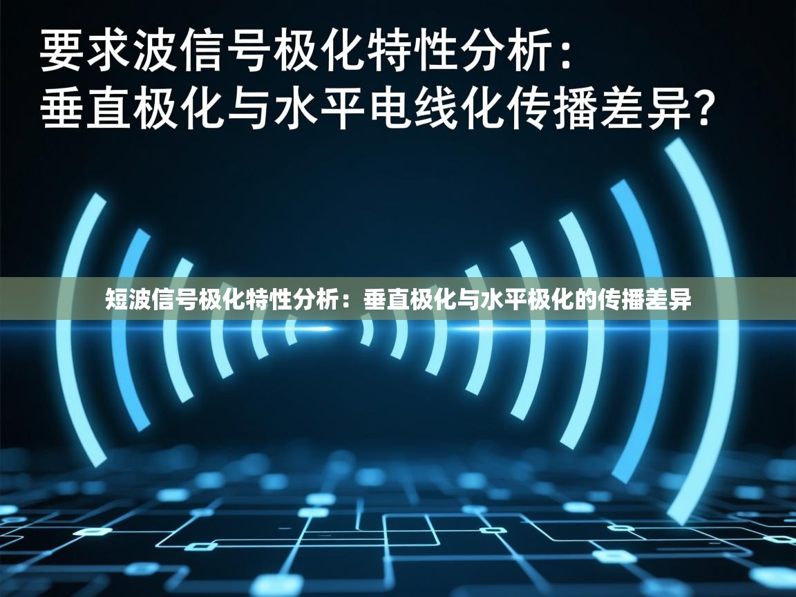 短波信号极化特性分析:垂直极化与水平极化的传播差异