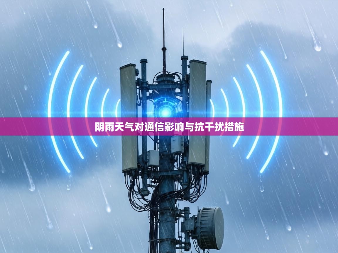 阴雨天气对通信影响与抗干扰措施