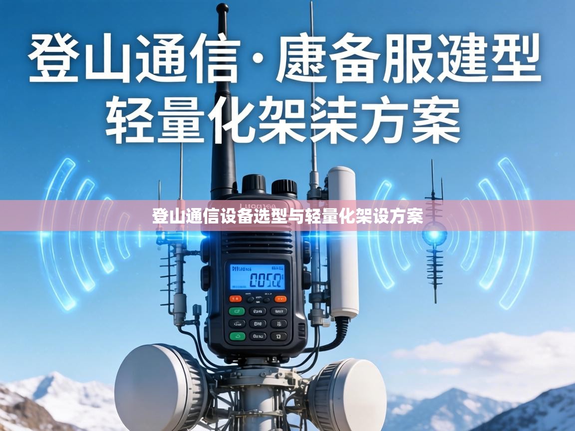 登山通信设备选型与轻量化架设方案 登山通信设备选型与轻量化架设方案