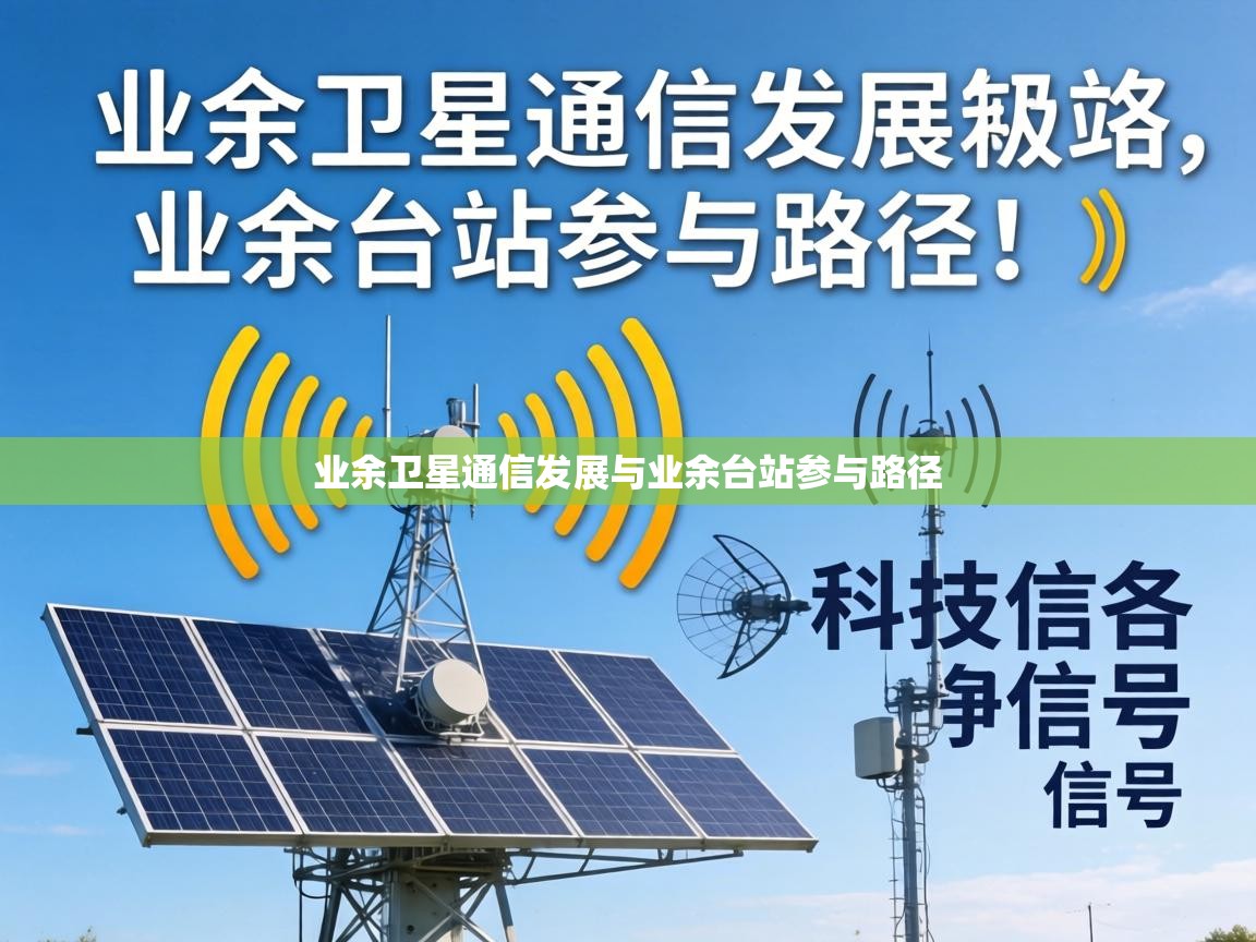 业余卫星通信发展与业余台站参与路径 业余卫星通信发展与业余台站参与路径