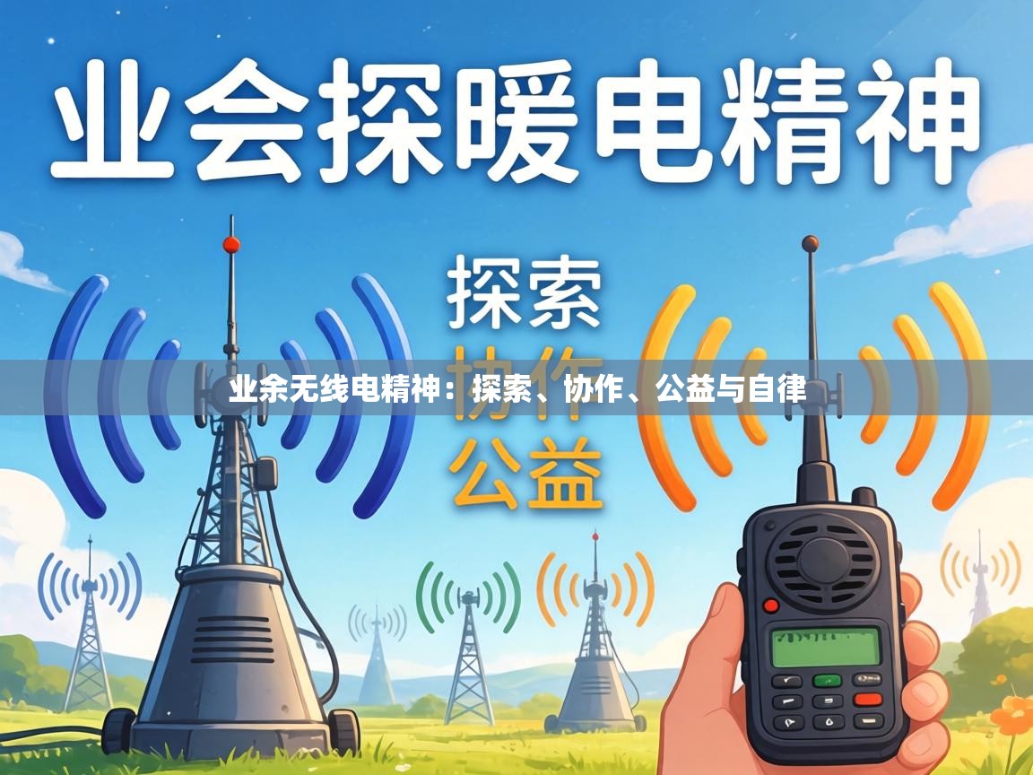 业余无线电精神:探索、协作、公益与自律