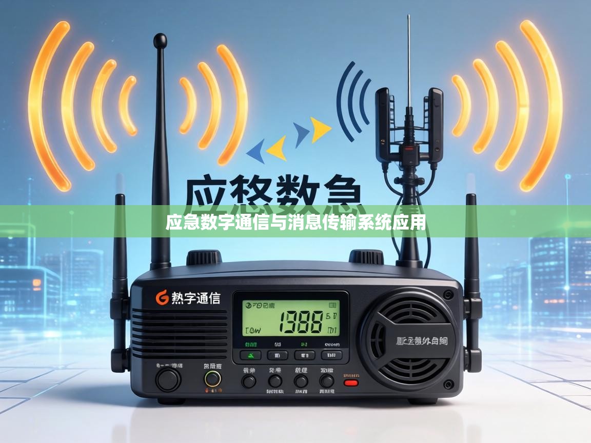 应急数字通信与消息传输系统应用