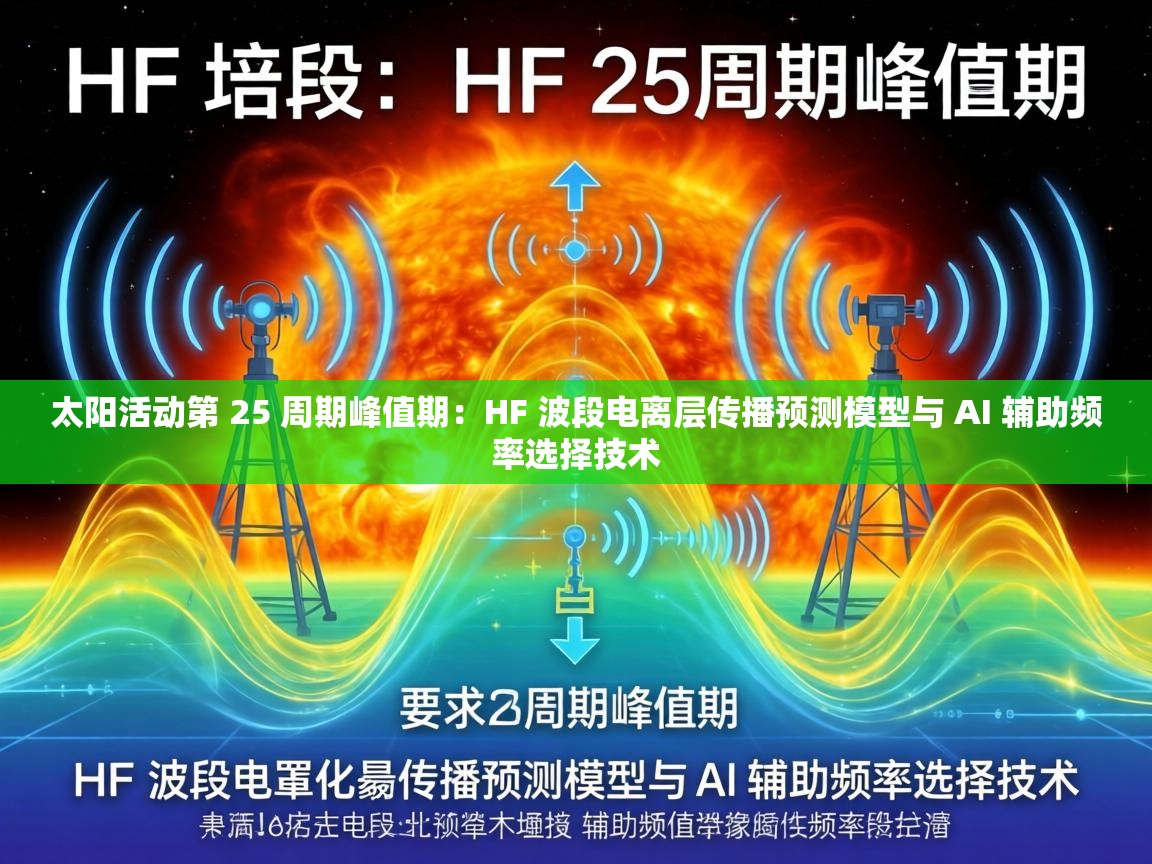 HF 波段电离层传播预测模型与 AI 辅助频率选择技术