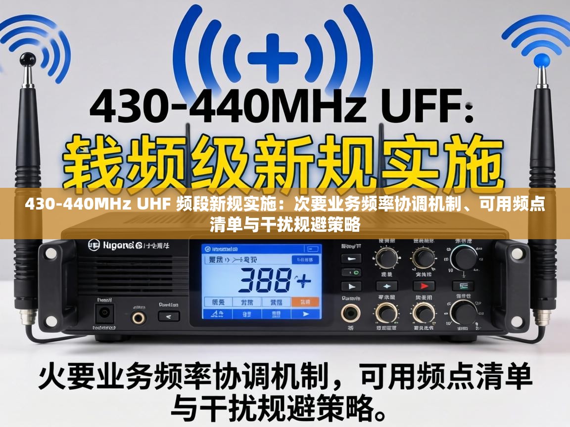 440MHz UHF 频段新规实施