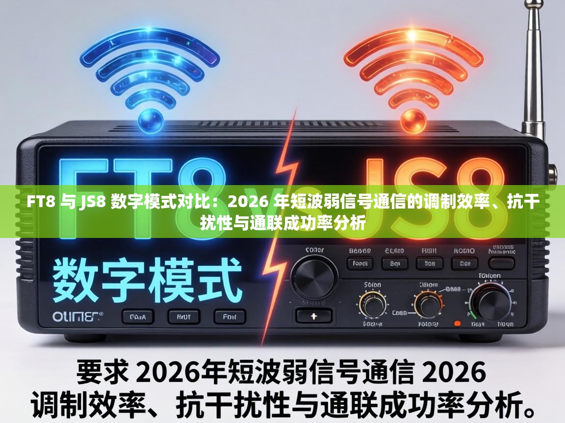 2026 年短波弱信号通信的调制效率