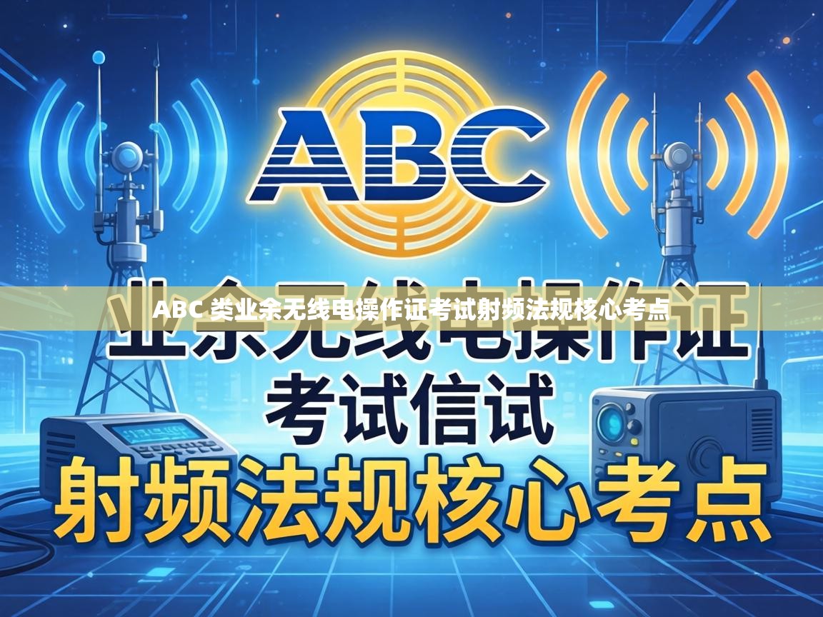 ABC 类业余无线电操作证考试射频法规核心考点