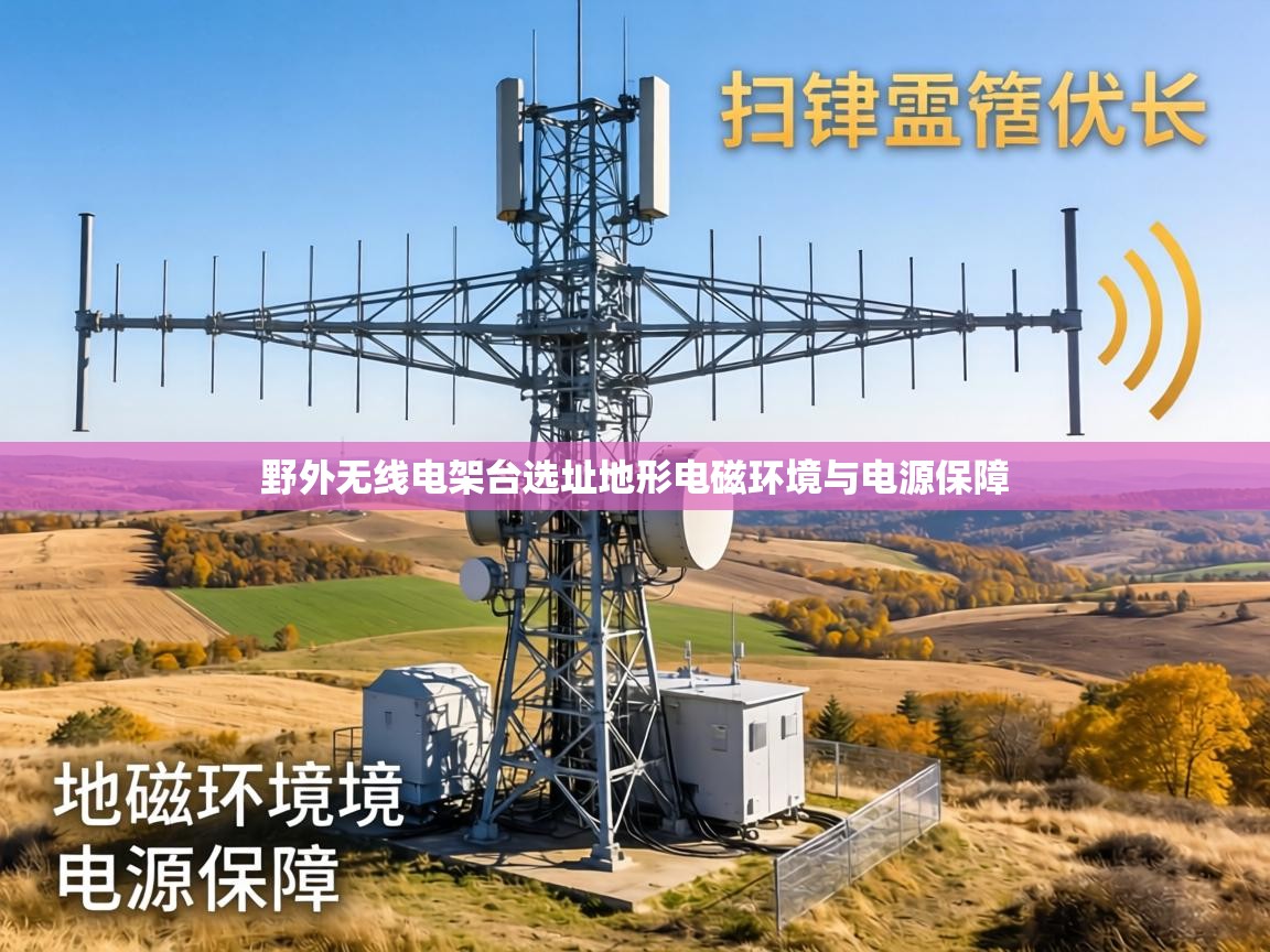 野外无线电架台选址地形电磁环境与电源保障