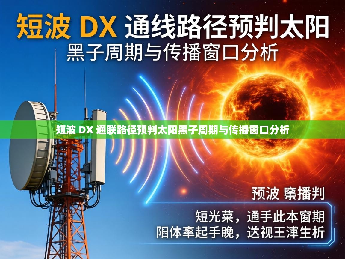 短波 DX 通联路径预判太阳黑子周期与传播窗口分析 短波 DX 通联路径预判太阳黑子周期与传播窗口分析