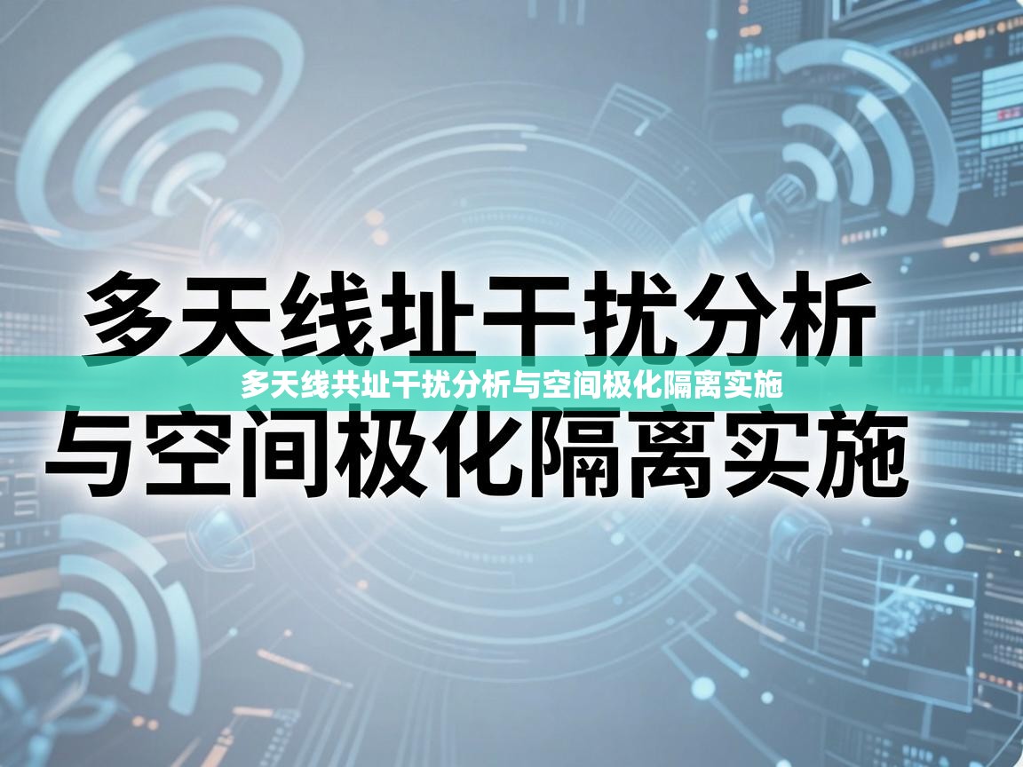 多天线共址干扰分析与空间极化隔离实施