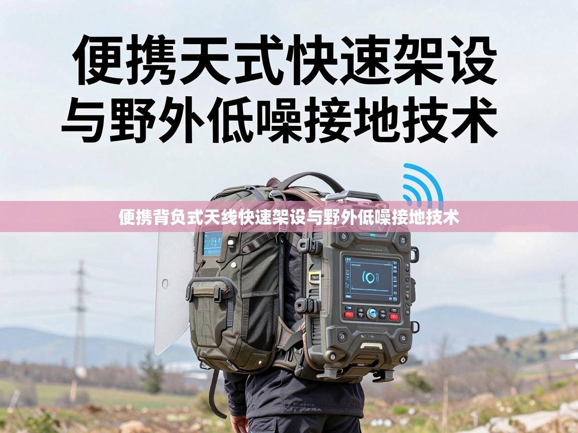 便携背负式天线快速架设与野外低噪接地技术