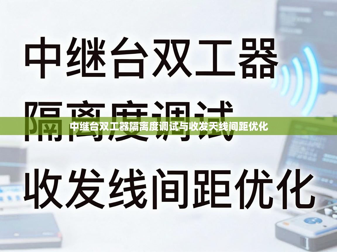 中继台双工器隔离度调试与收发天线间距优化