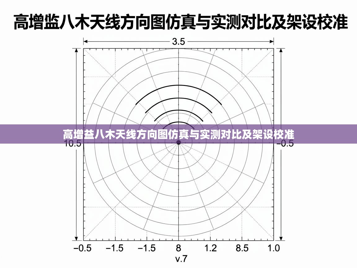 高增益八木天线方向图仿真与实测对比及架设校准 高增益八木天线方向图仿真与实测对比及架设校准