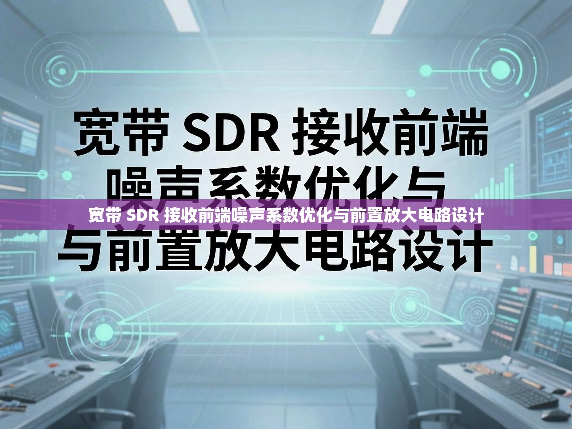 宽带 SDR 接收前端噪声系数优化与前置放大电路设计 宽带 SDR 接收前端噪声系数优化与前置放大电路设计
