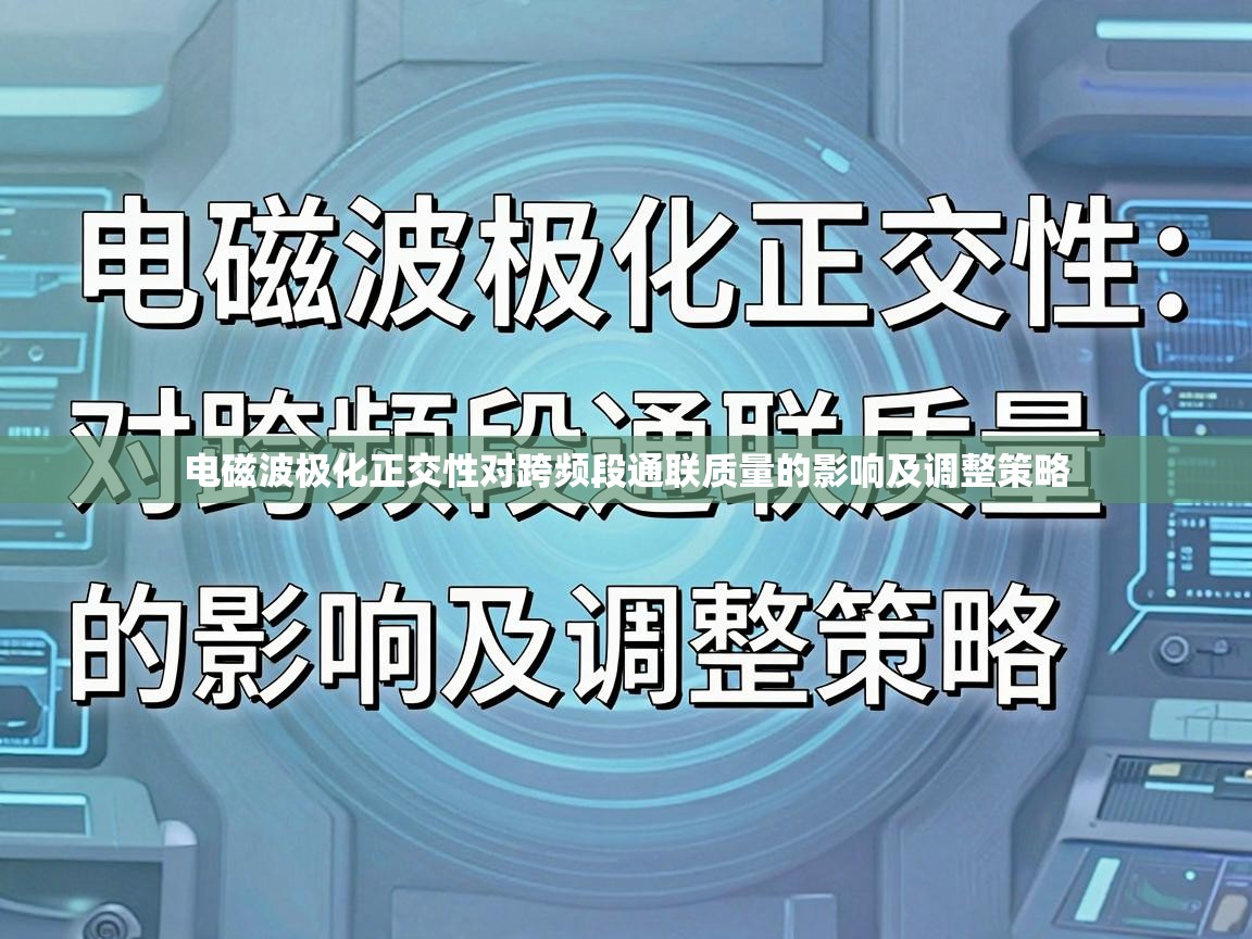 电磁波极化正交性对跨频段通联质量的影响及调整策略