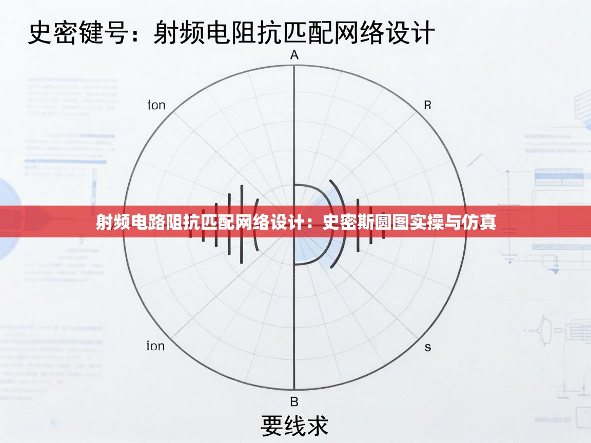 射频电路阻抗匹配网络设计:史密斯圆图实操与仿真 射频电路阻抗匹配网络设计