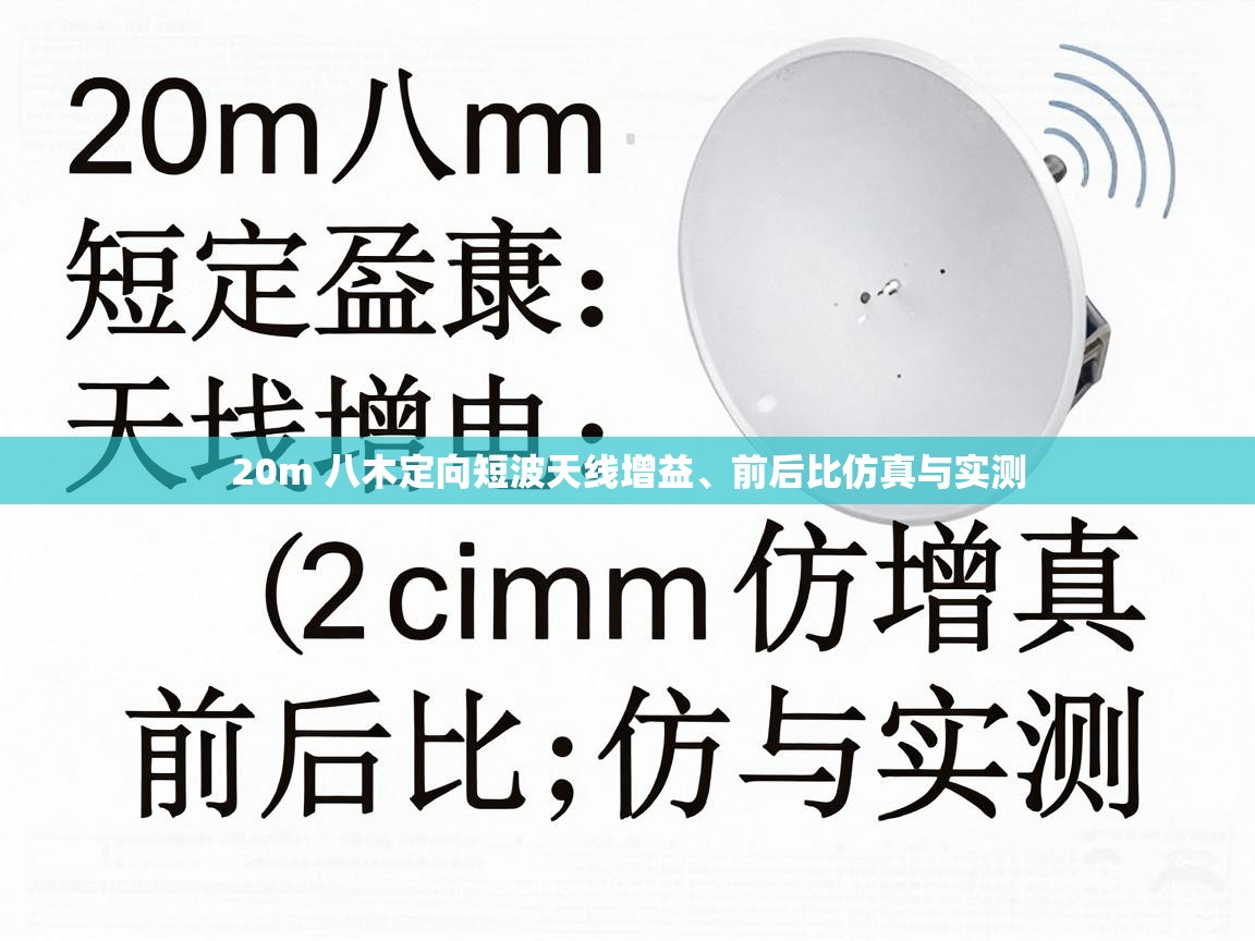20m 八木定向短波天线增益