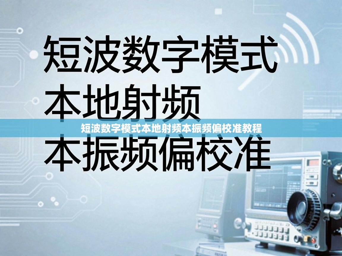 短波数字模式本地射频本振频偏校准教程