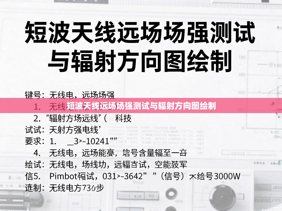 短波天线远场场强测试与辐射方向图绘制 短波天线远场场强测试与辐射方向图绘制
