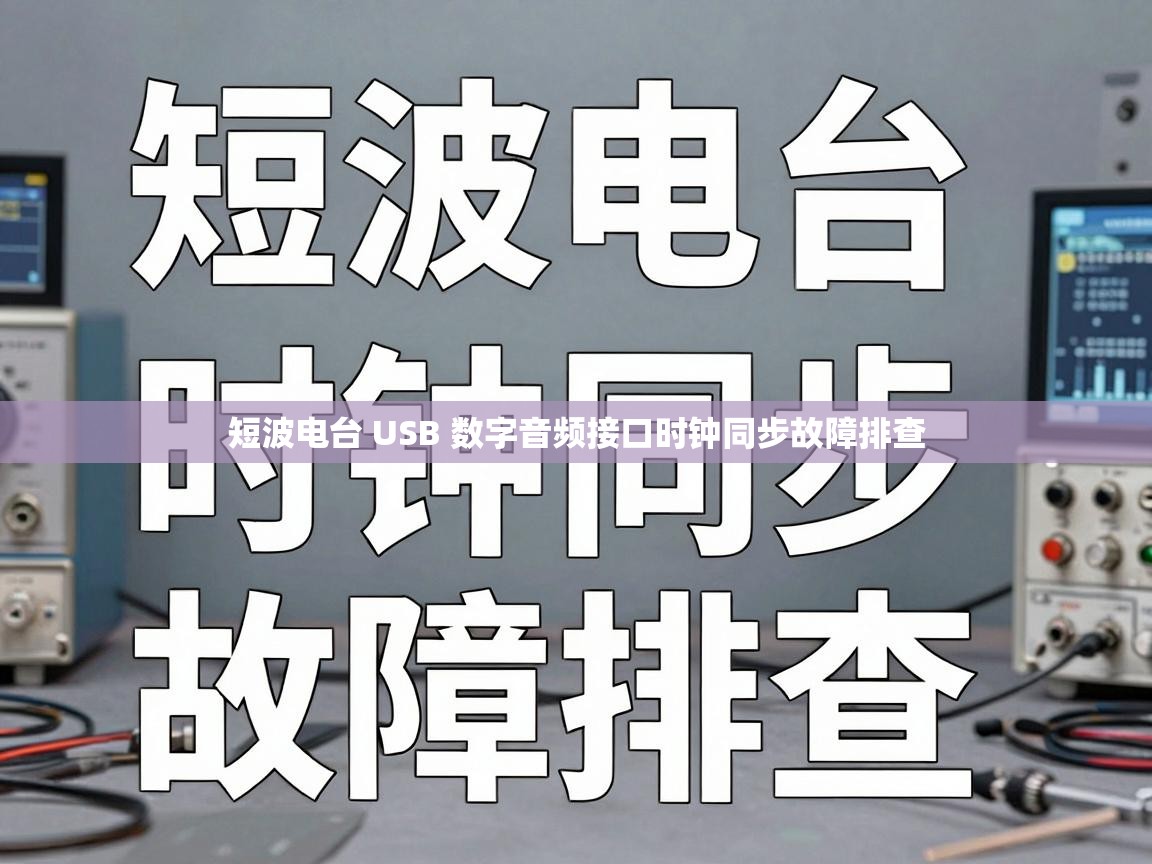 短波电台 USB 数字音频接口时钟同步故障排查 短波电台 USB 数字音频接口时钟同步故障排查