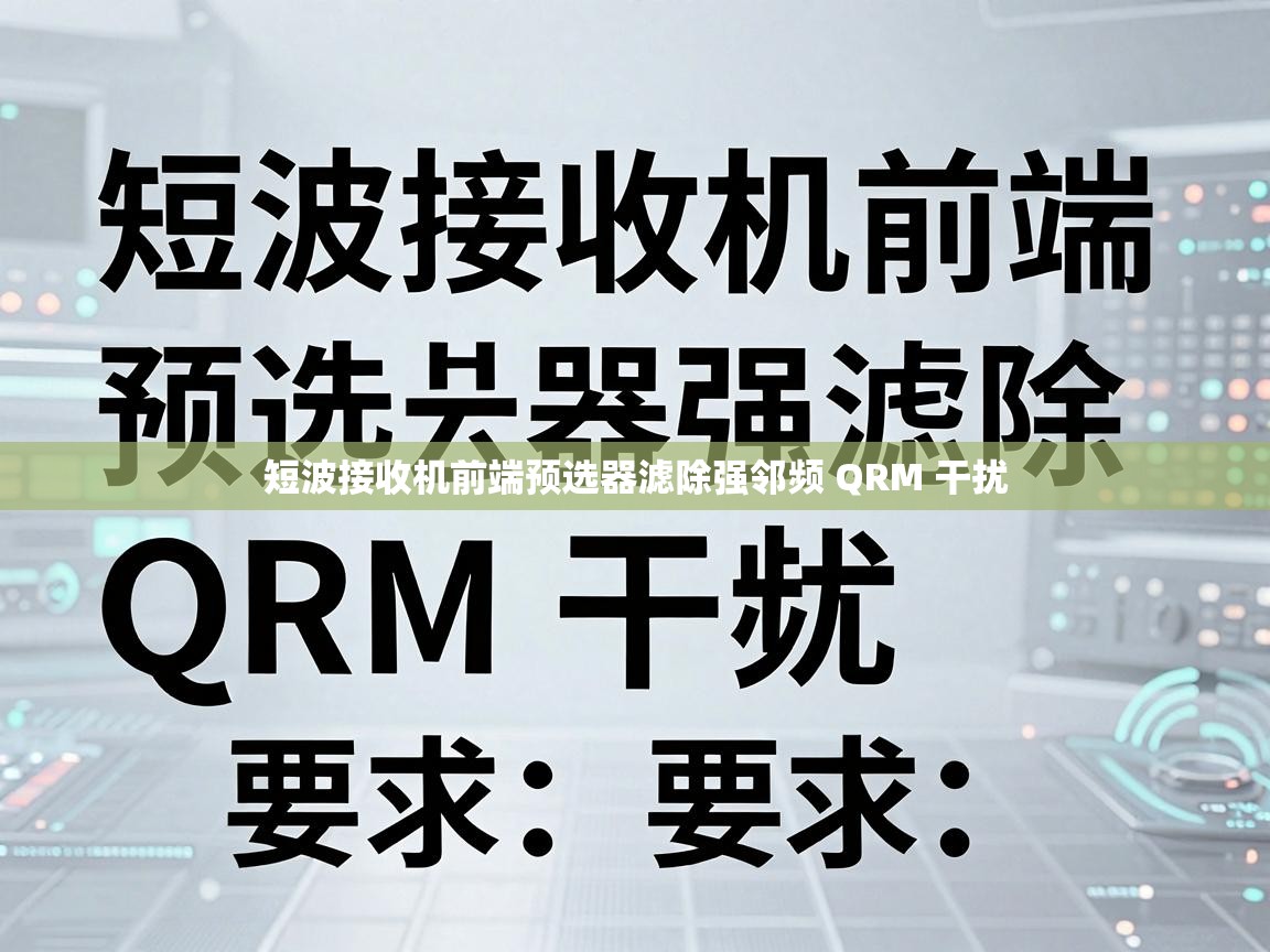 短波接收机前端预选器滤除强邻频 QRM 干扰