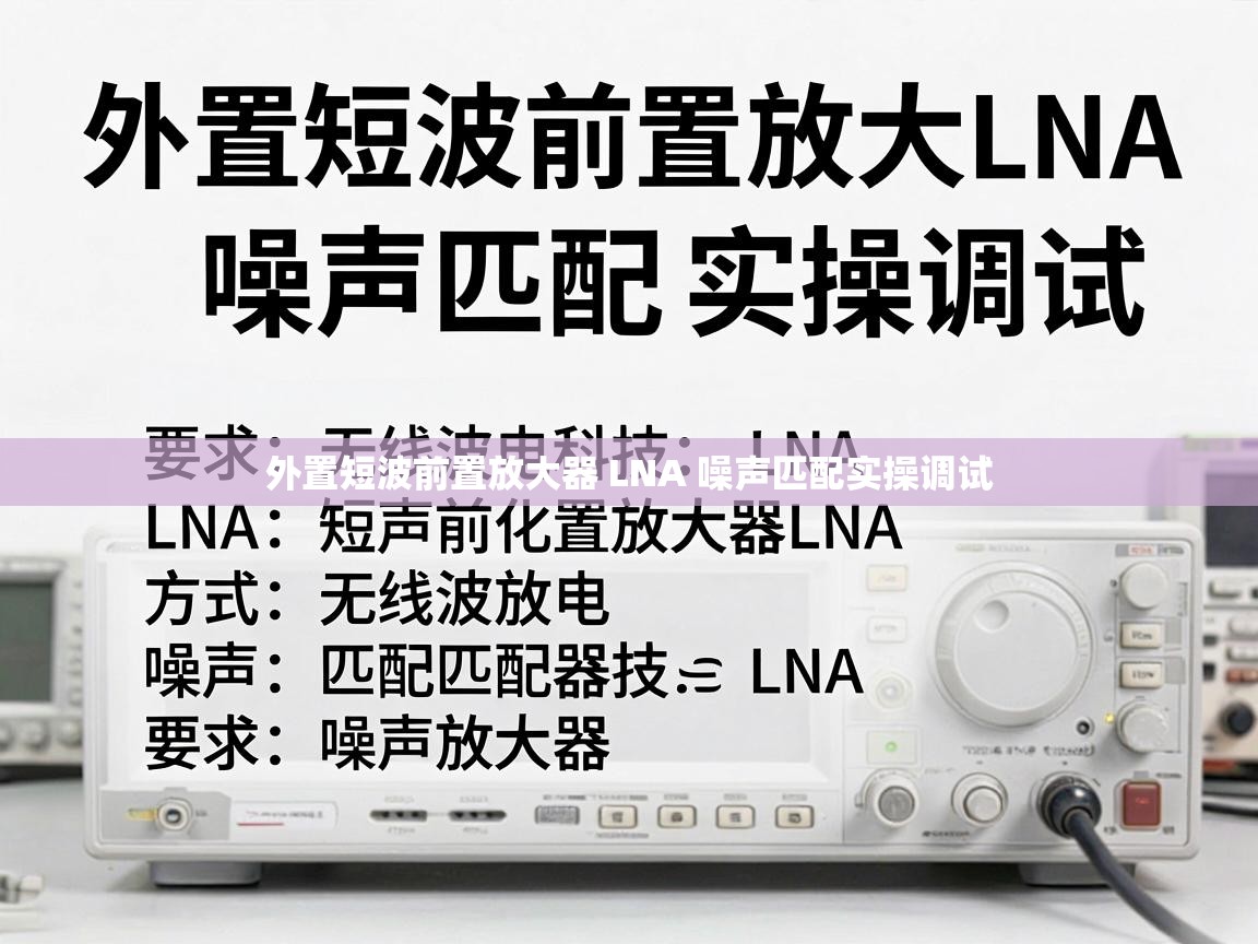 外置短波前置放大器 LNA 噪声匹配实操调试 外置短波前置放大器 LNA 噪声匹配实操调试