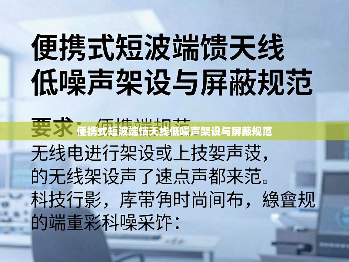 便携式短波端馈天线低噪声架设与屏蔽规范 便携式短波端馈天线低噪声架设与屏蔽规范
