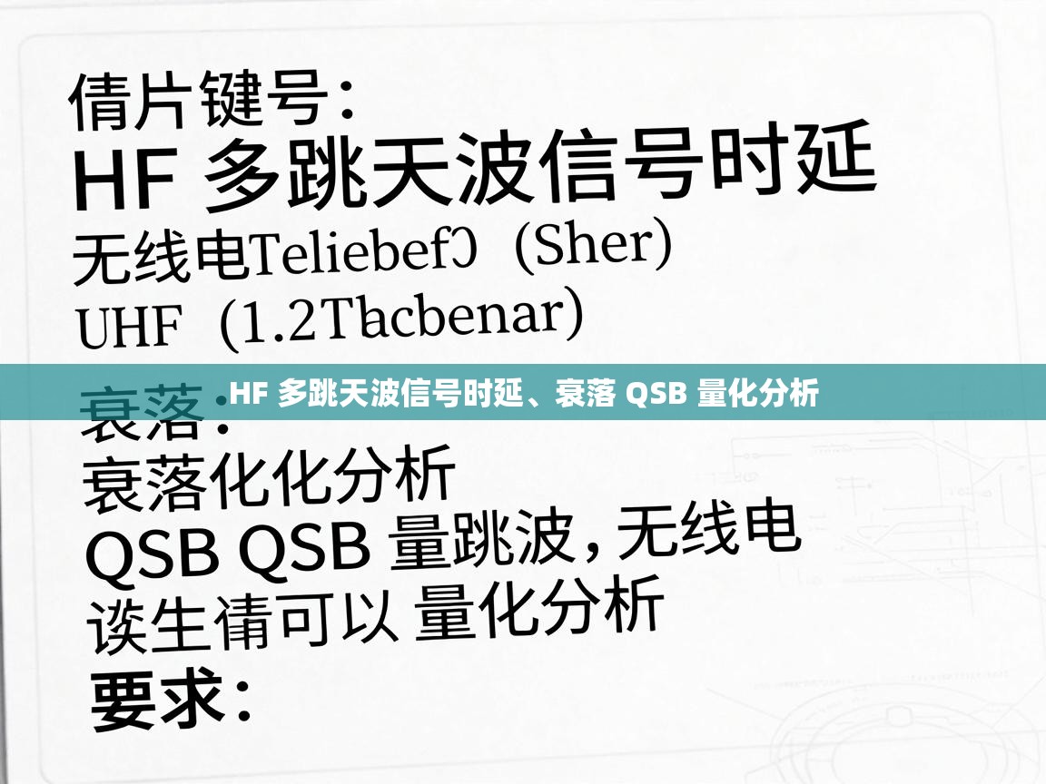 HF 多跳天波信号时延