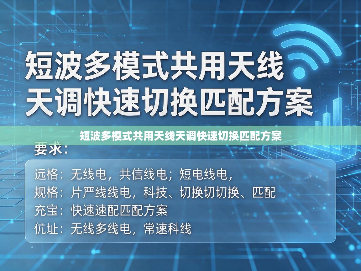 短波多模式共用天线天调快速切换匹配方案 短波多模式共用天线天调快速切换匹配方案