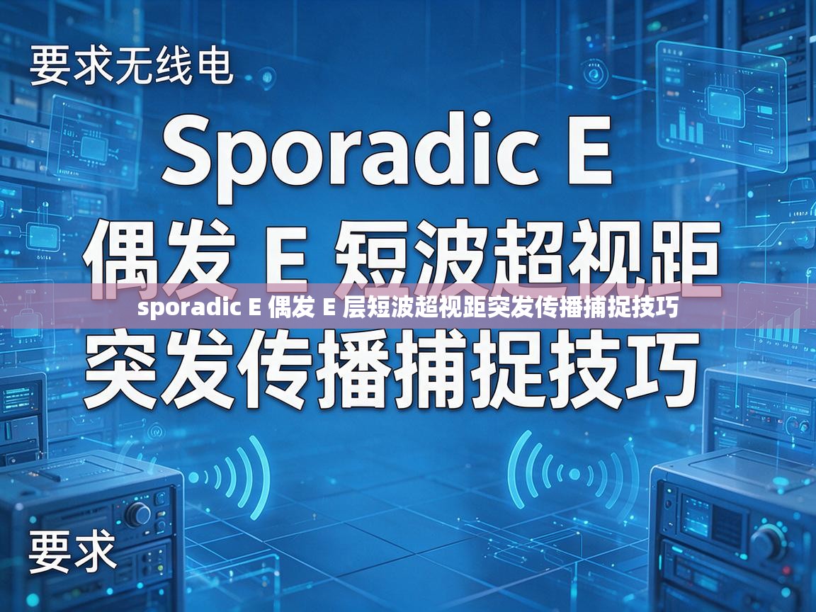 sporadic E 偶发 E 层短波超视距突发传播捕捉技巧