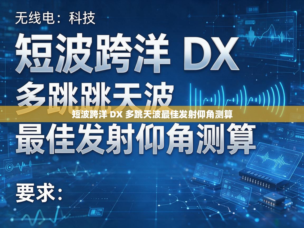 短波跨洋 DX 多跳天波最佳发射仰角测算 短波跨洋 DX 多跳天波最佳发射仰角测算