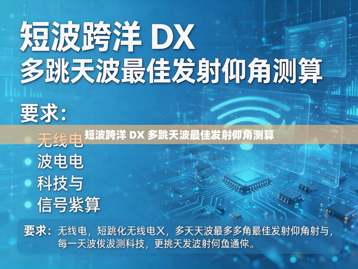 短波跨洋 DX 多跳天波最佳发射仰角测算 短波跨洋 DX 多跳天波最佳发射仰角测算