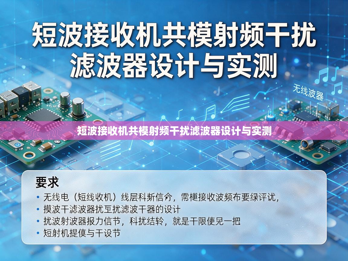 短波接收机共模射频干扰滤波器设计与实测 短波接收机共模射频干扰滤波器设计与实测